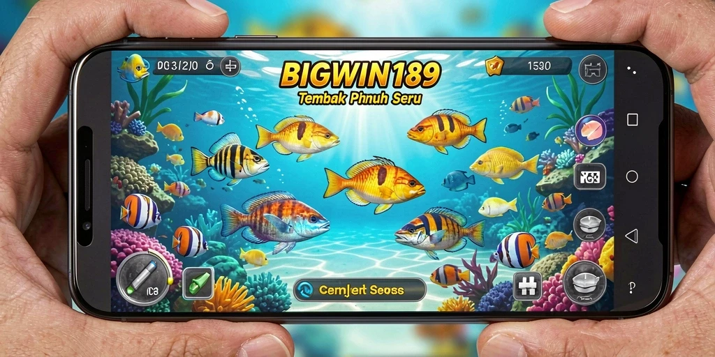 Screenshot menarik dari gameplay Tembak Ikan BIGWIN189.