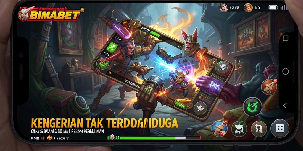 Gameplay mendebarkan di dunia gelap BIMABET.