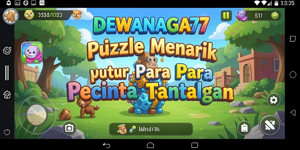 Tampilan gameplay DEWANAGA77 yang menantang dan seru.