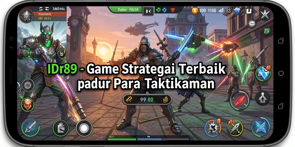 Tampilan gameplay IDR89 yang memukau dalam pertarungan strategi.