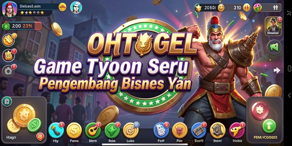 Tampilan gameplay <strong>OHTOGEL</strong> yang memukau dan strategi Tycoon yang mendalam.