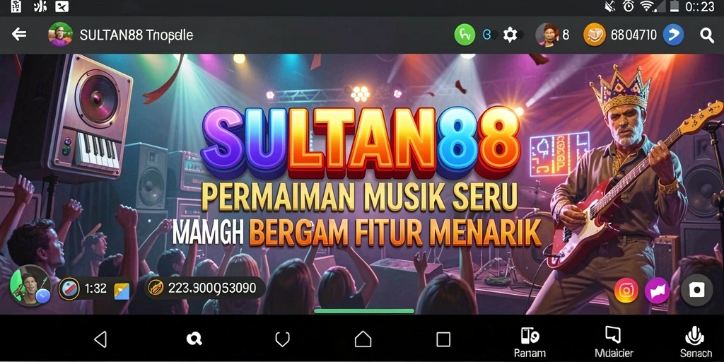 Tampilan gameplay SULTAN88 yang seru dan interaktif.